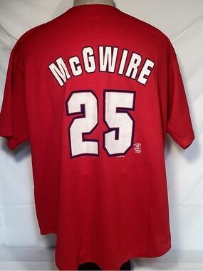 Vintage 90s St Louis Cardinals Mark McGwire Baseball Jersey Men’s XL True Fan